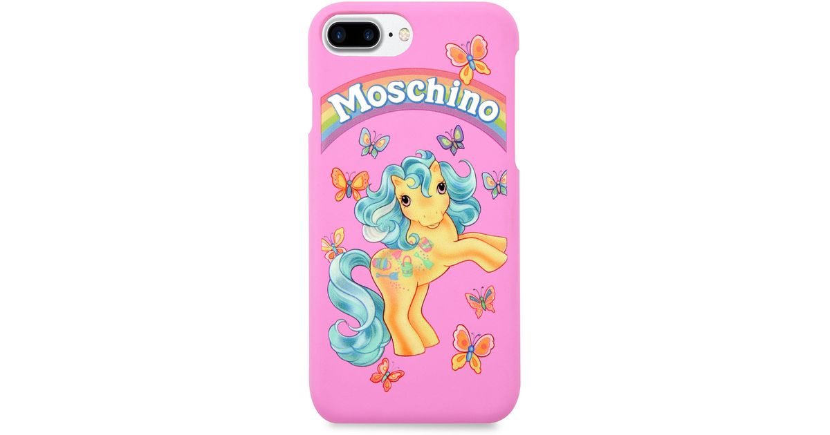 Moschino Synthetic My Little Pony Capsule Iphone 7 Plus Case Lyst