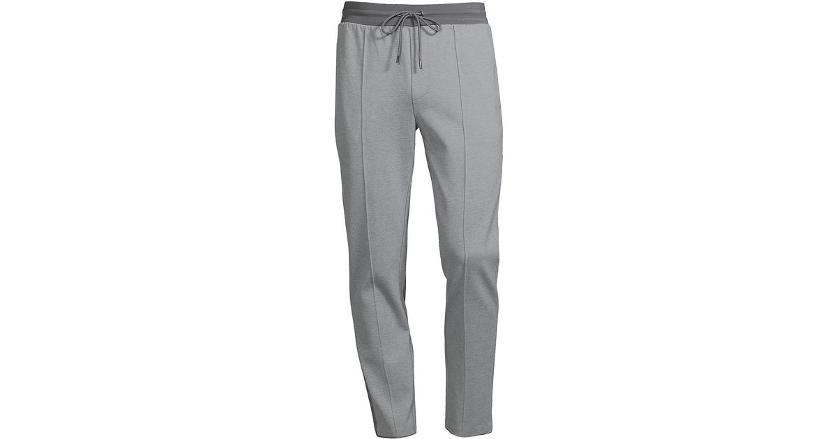 Michael Kors Ponte Track Pants in Gray for Men Lyst