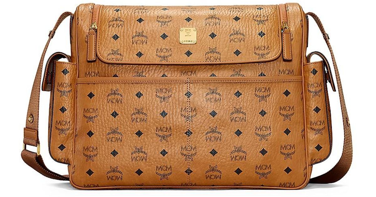 mcm baby diaper bag