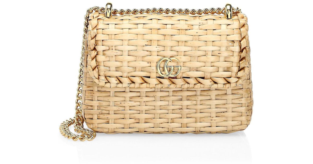 straw gucci bag