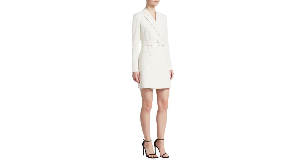 crepe blazer dress