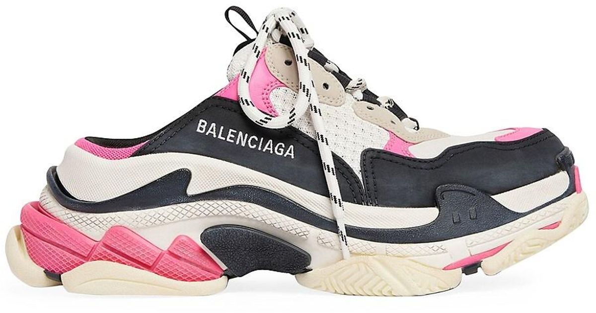 balenciaga triple s femme noir
