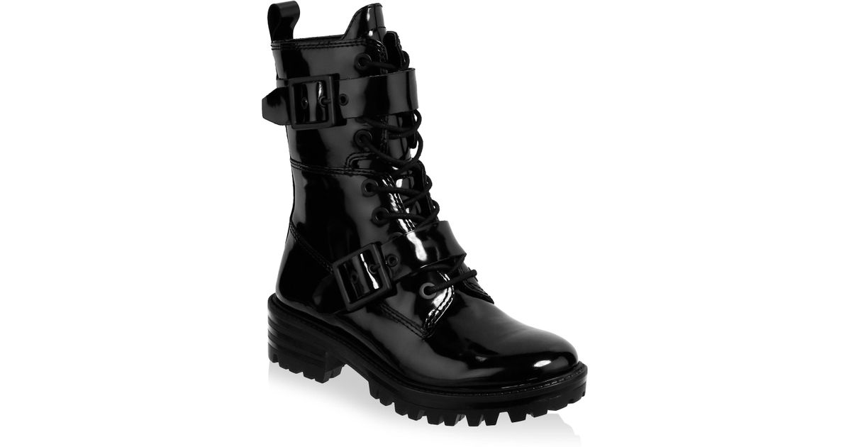 Kendall and kylie eliya combat boots Clearance