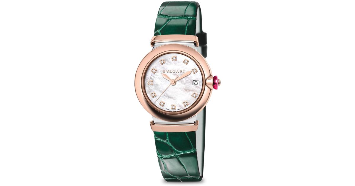 bvlgari watch green
