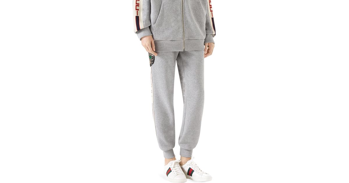 gucci grey sweatpants