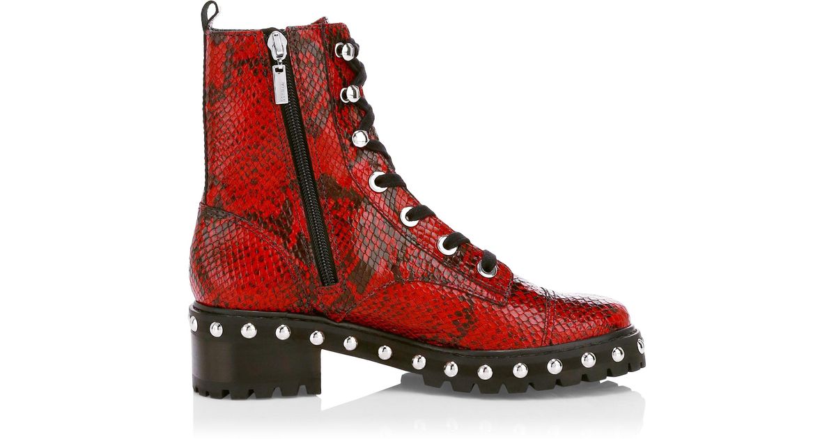 schutz andrea combat boot