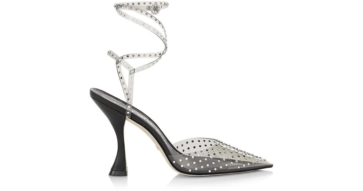 stuart weitzman glam wrap flats