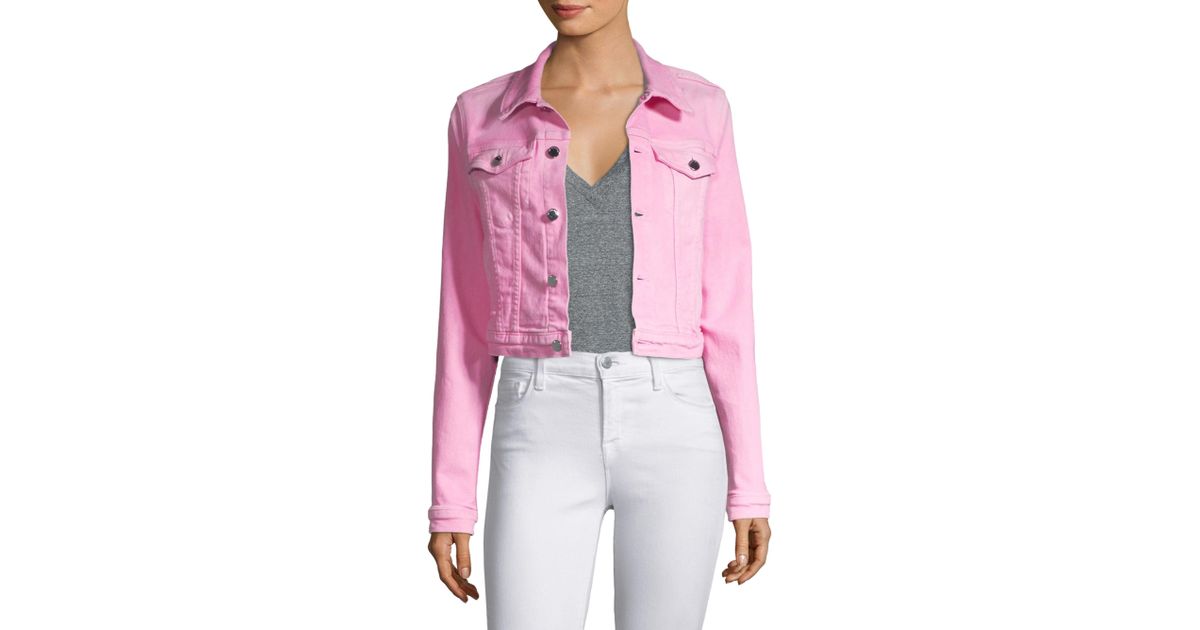 Cotton Citizen Crop Denim Jacket in 