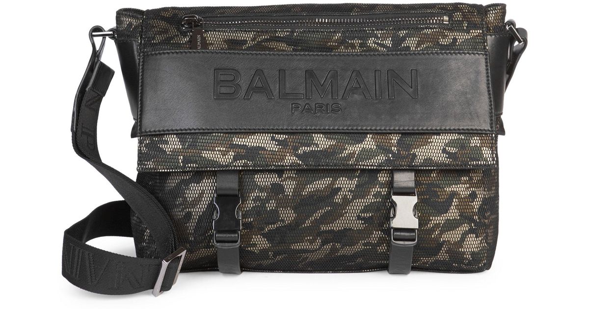 balmain messenger bag