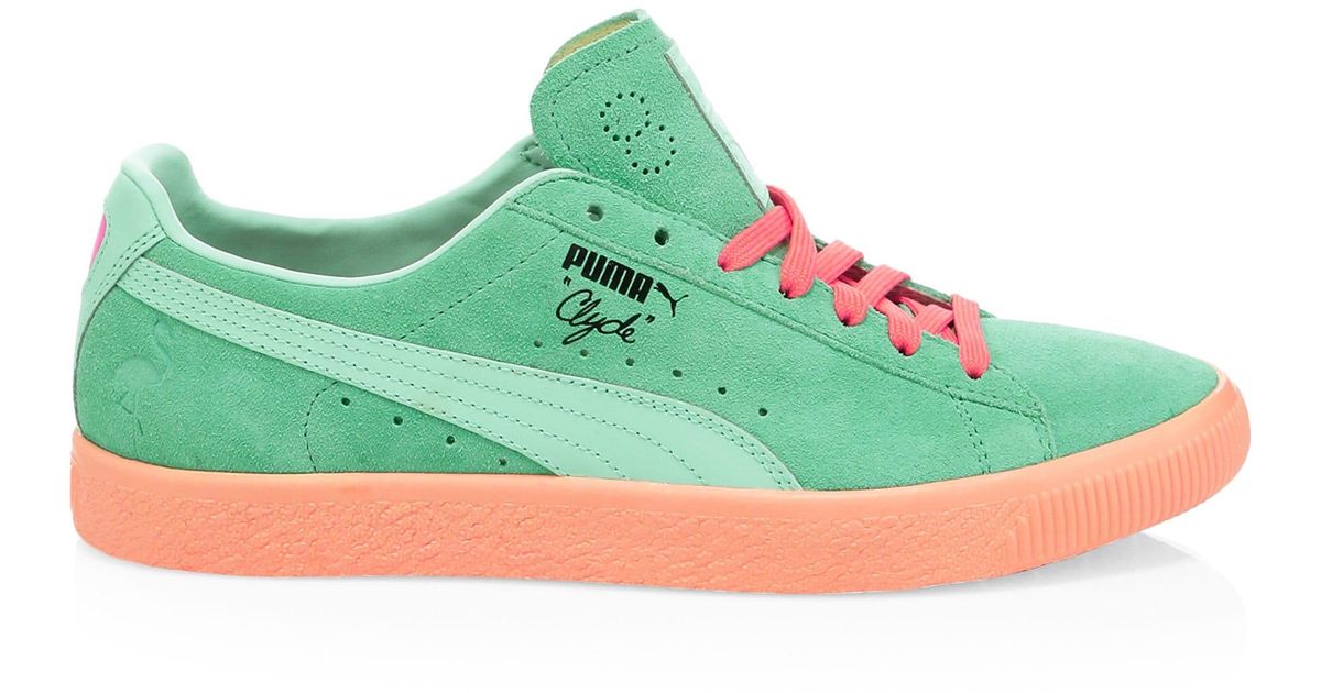 PUMA Clyde South Beach Suede Sneakers 