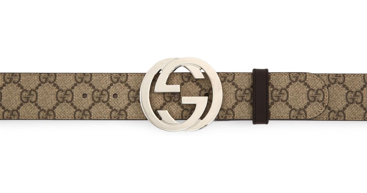 mens tan gucci belt