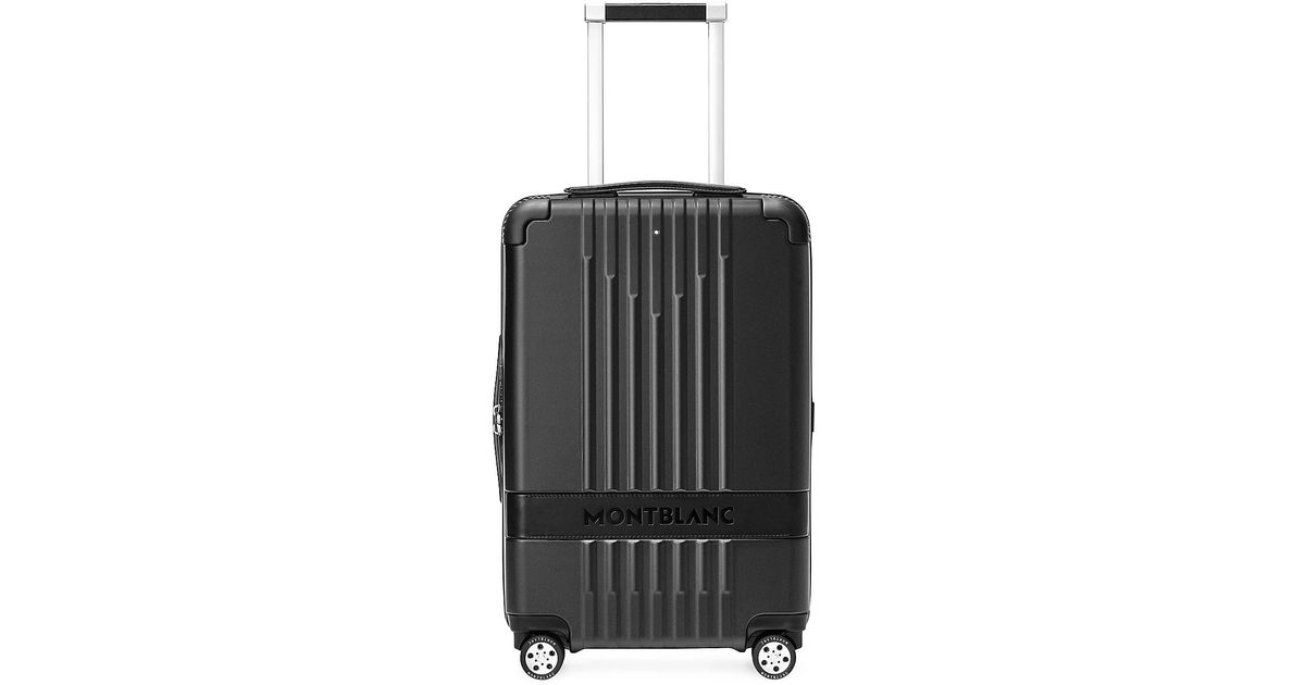 Montblanc #my4810 Trolley Cabin Compact Suitcase in Black for Men | Lyst