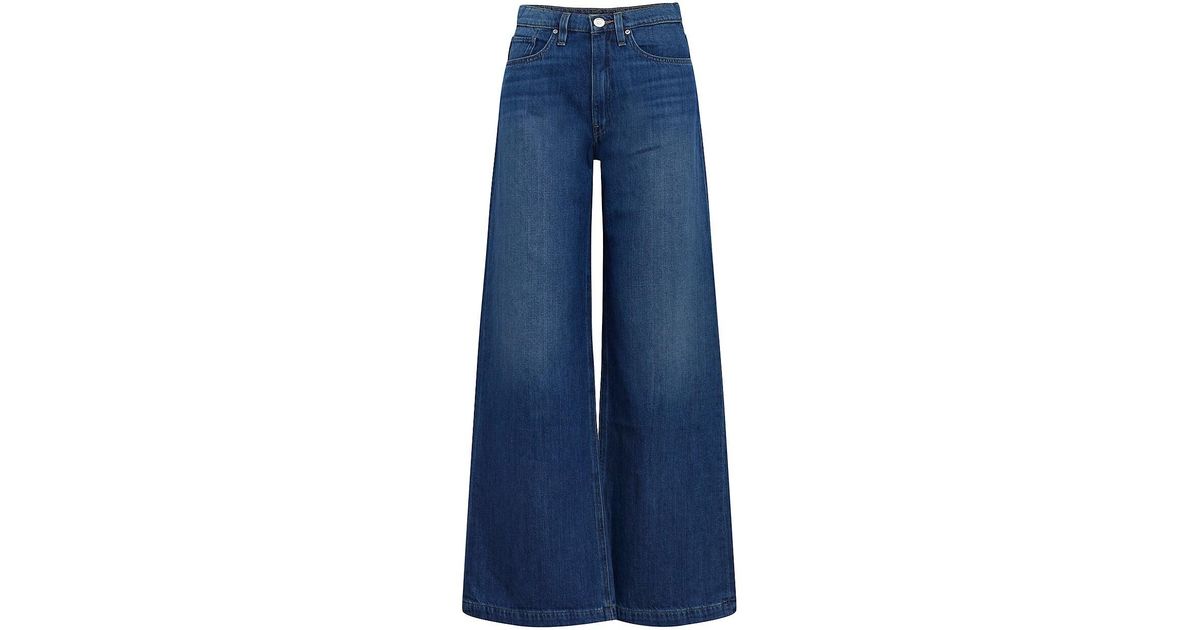Hudson Jeans Denim Jodie High-rise Wide-leg Jeans in Blue - Save 25% | Lyst
