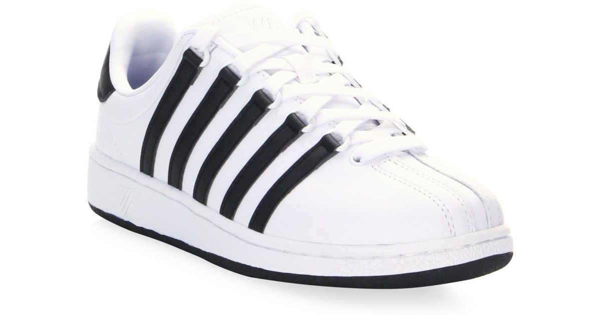 black and white k swiss