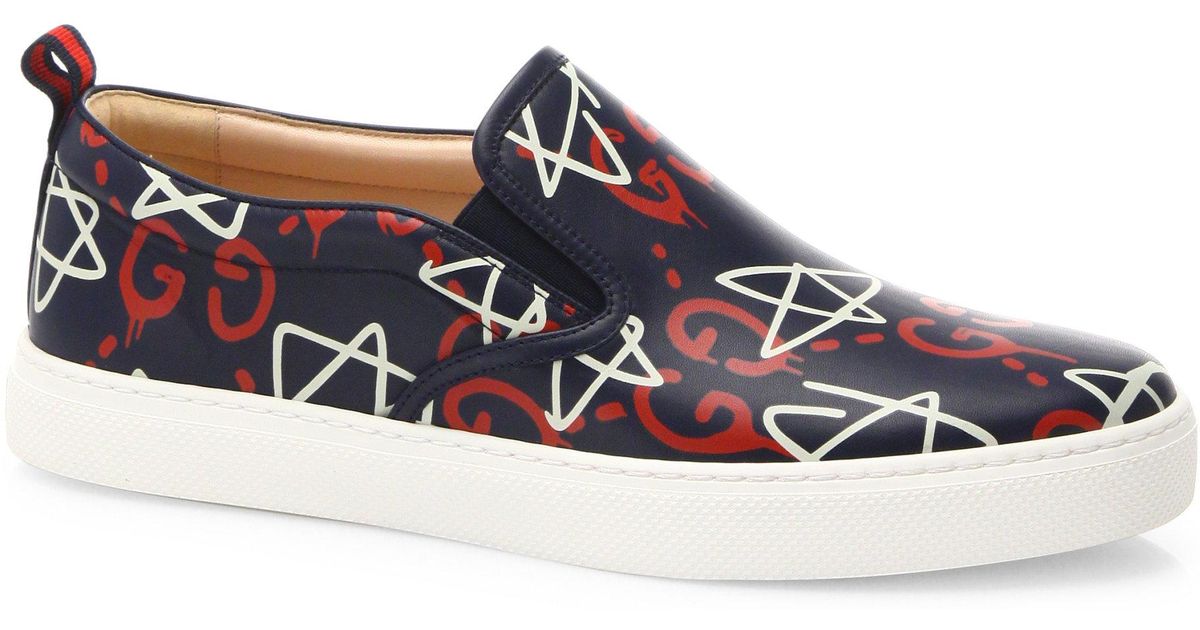 gucci ghost slip on