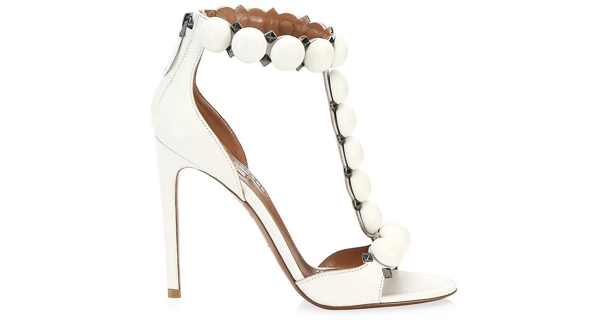 alaia bombe t strap