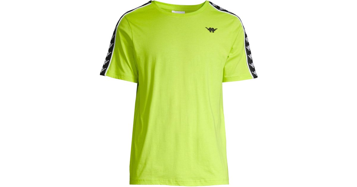 lime green kappa shirt