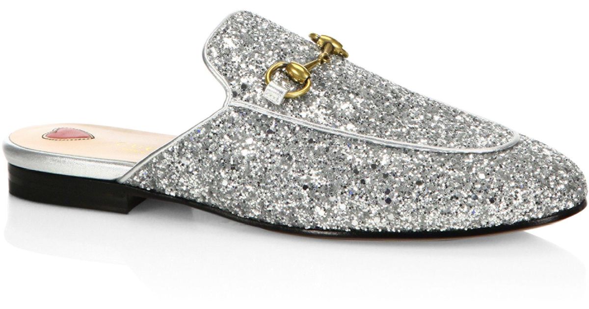 gucci glitter mule