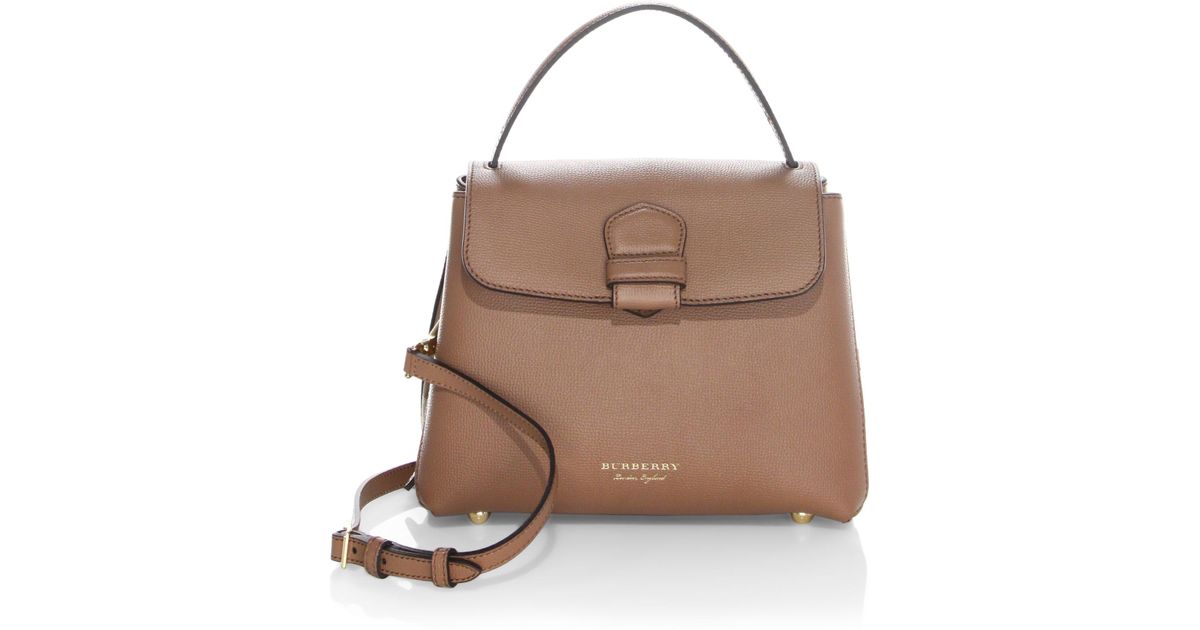 Burberry Camberley Leather House Check Tote - Lyst