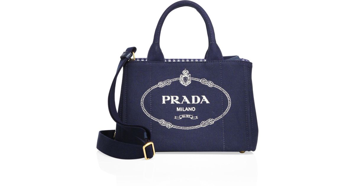 prada canapa tote bag