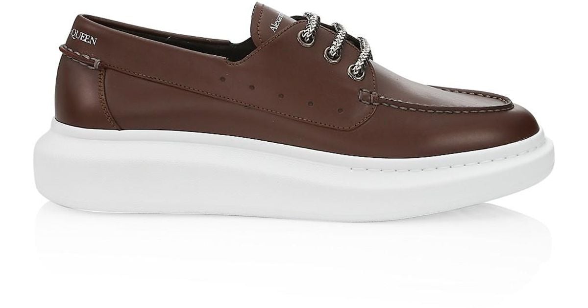 alexander mcqueen boat shoes