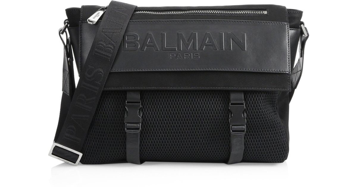 balmain messenger bag