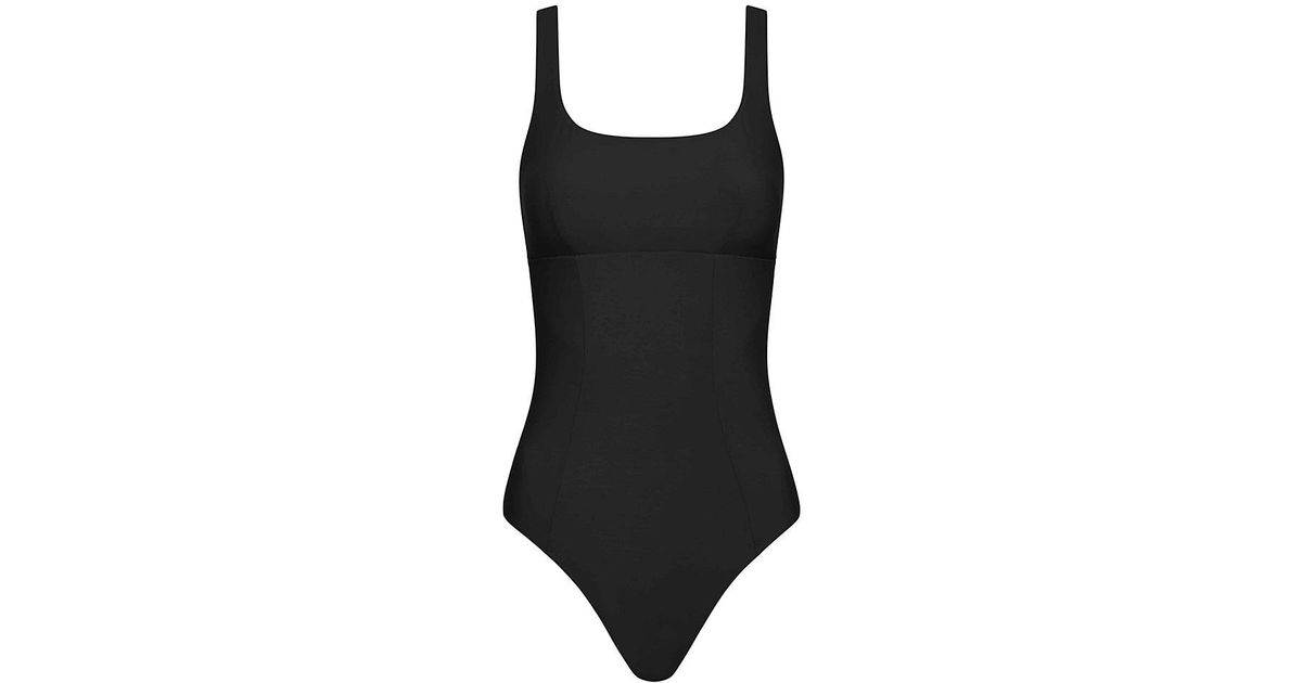 Bondi Born Corallium Piper Scoop-neck One-piece Swimsuit in Black | Lyst