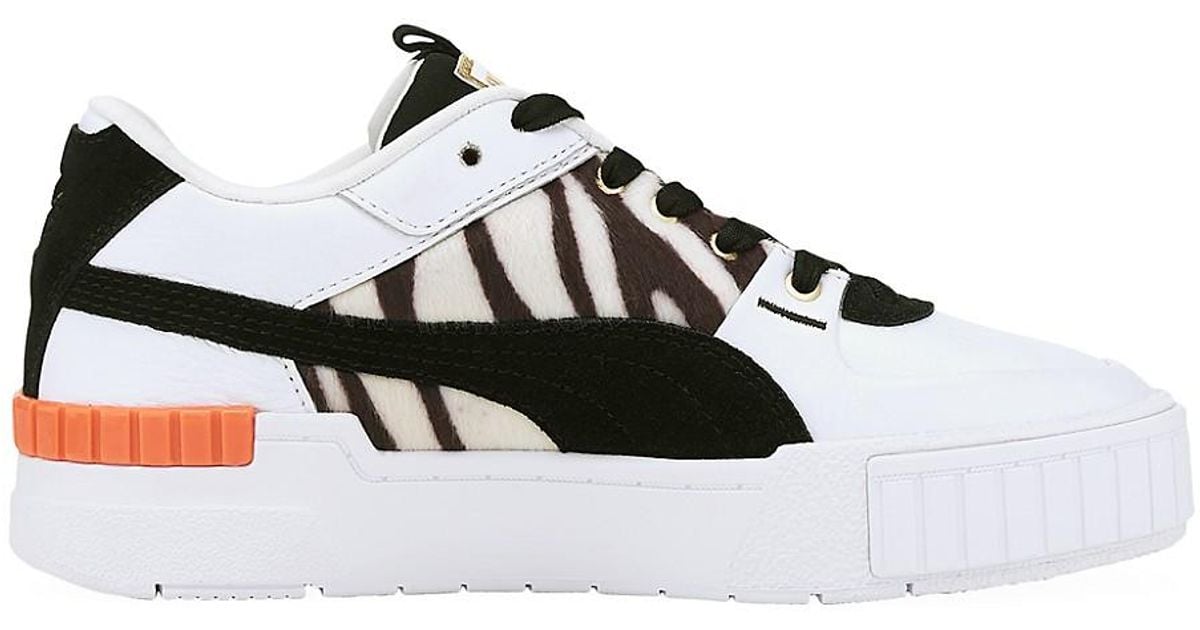 puma cali sport zebra