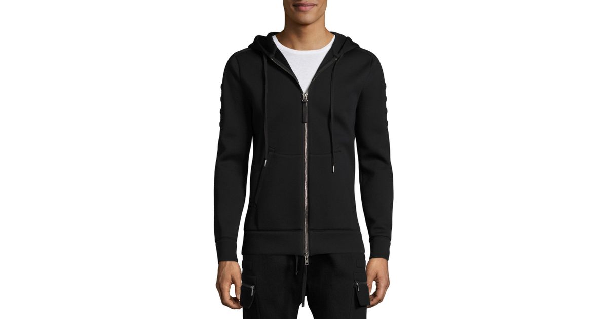 helmut lang neoprene hoodie