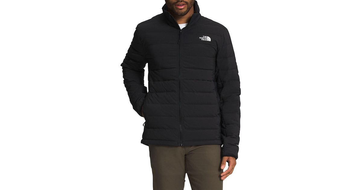 The North Face Synthetic Belleview Slimfit Down Jacket in Black for