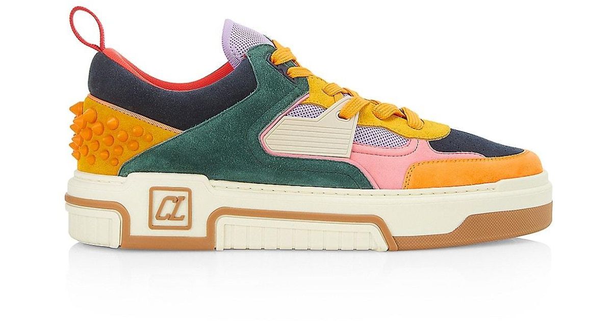 blue white and yellow nikes