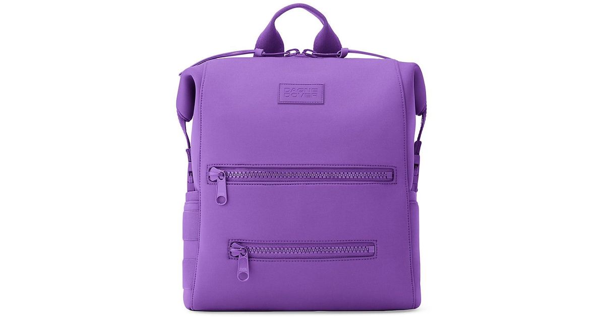 Dagne Dover 365 Neoprene Indi Medium Diaper Backpack in Purple Lyst