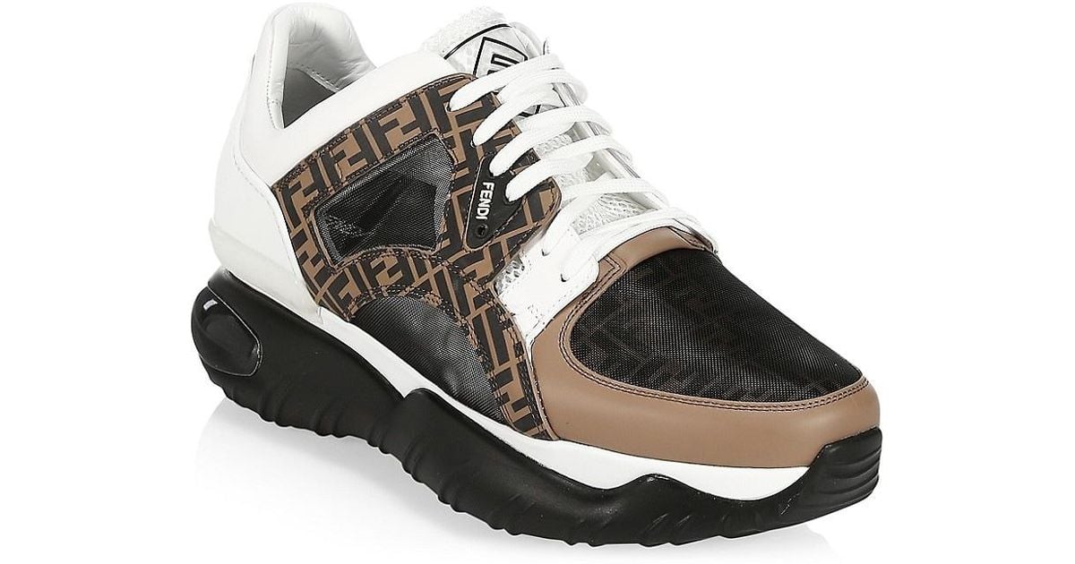 fendi print shoes