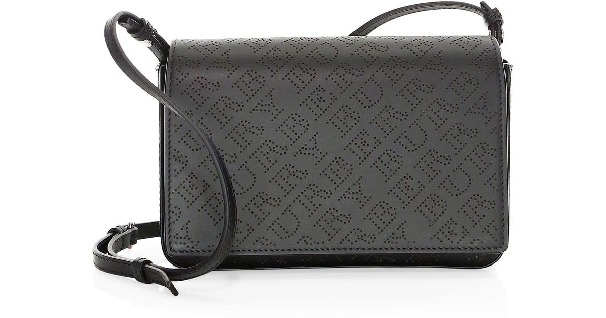 burberry perforated crossbody bag