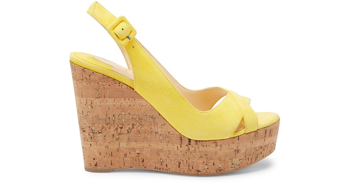 yellow wedges
