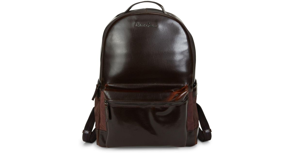 Robert graham helio leather backpack Clearance