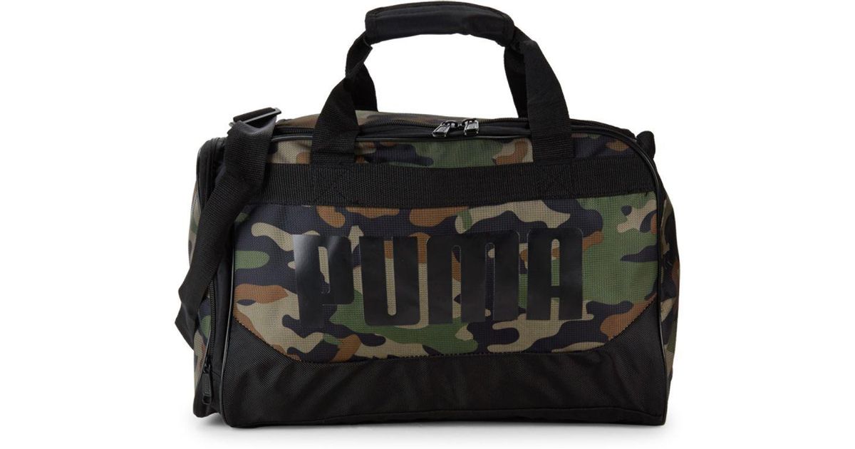 Camouflage Duffel Bag in Black for Men 