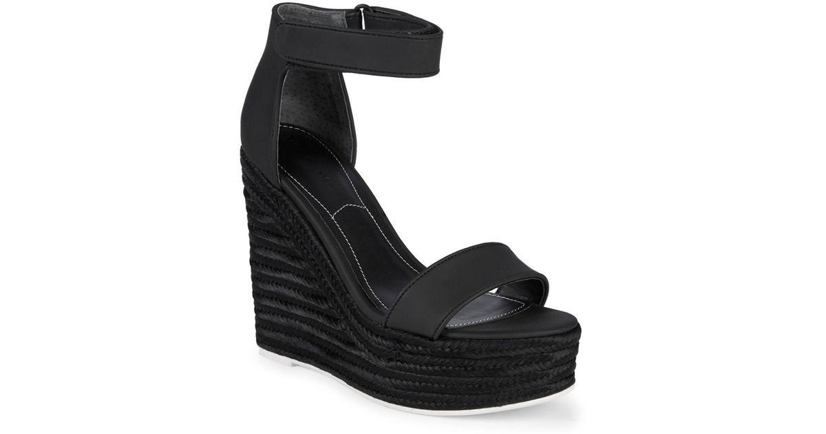 kendall & kylie grady espadrille platform wedge sandal