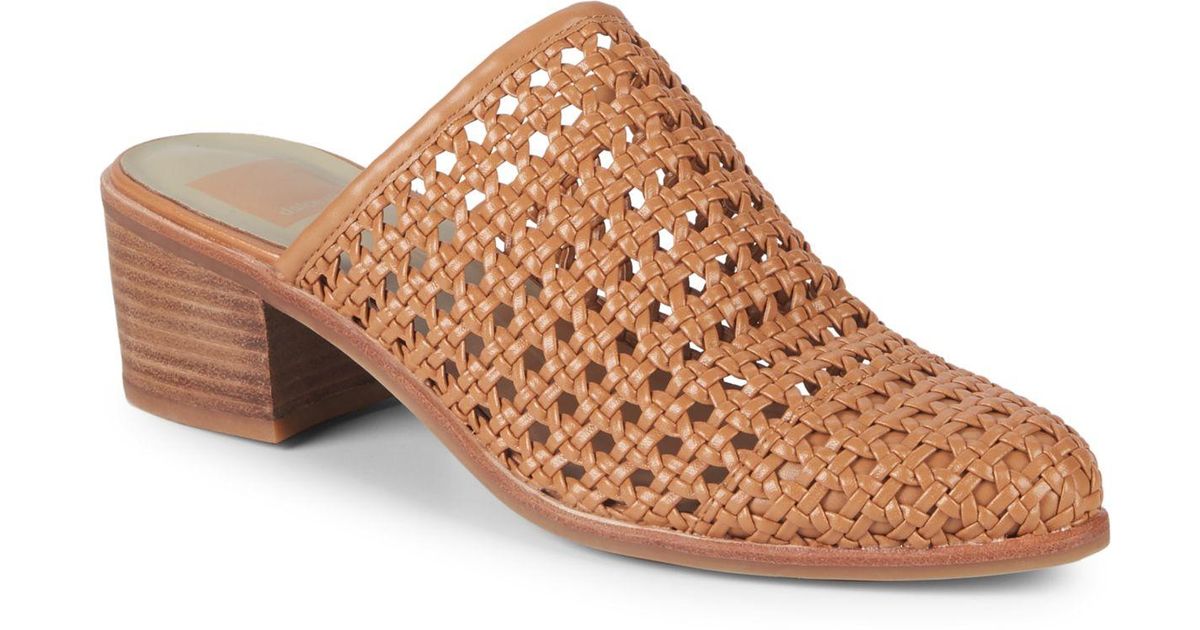 dolce vita sayer woven mules