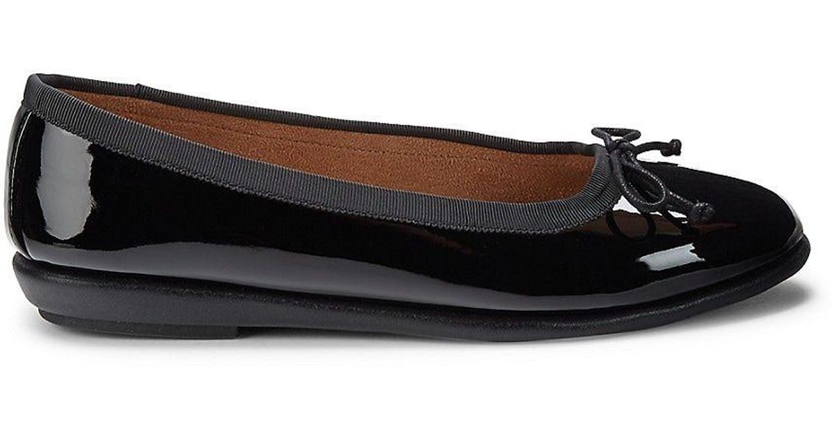 Aerosoles Homebet Faux Suede Ballet Flats in Black Lyst