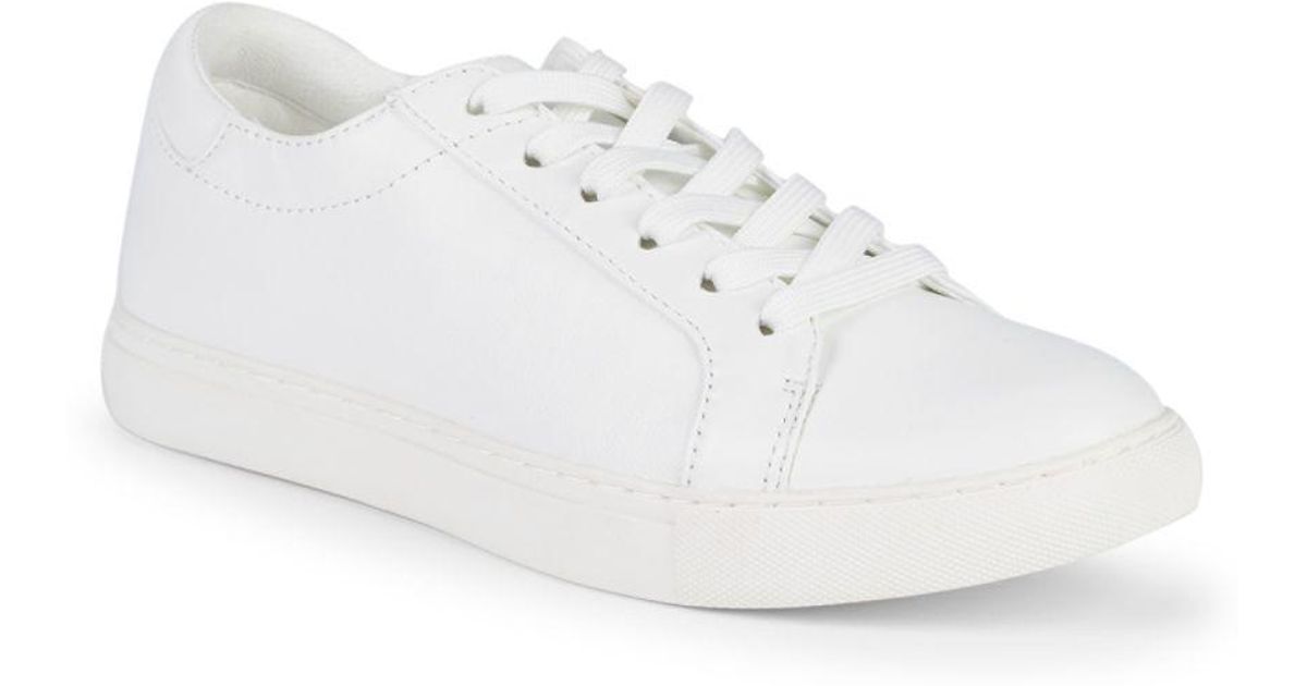 kenneth cole kassandra leather sneakers