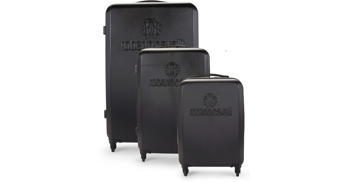 Roberto Cavalli 3piece Carryon & luggage Set in Black Lyst