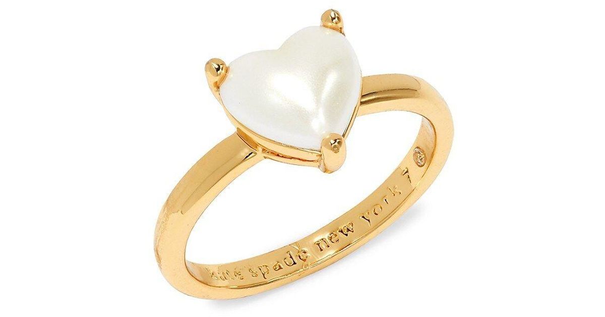 Kate spade deals gold ring