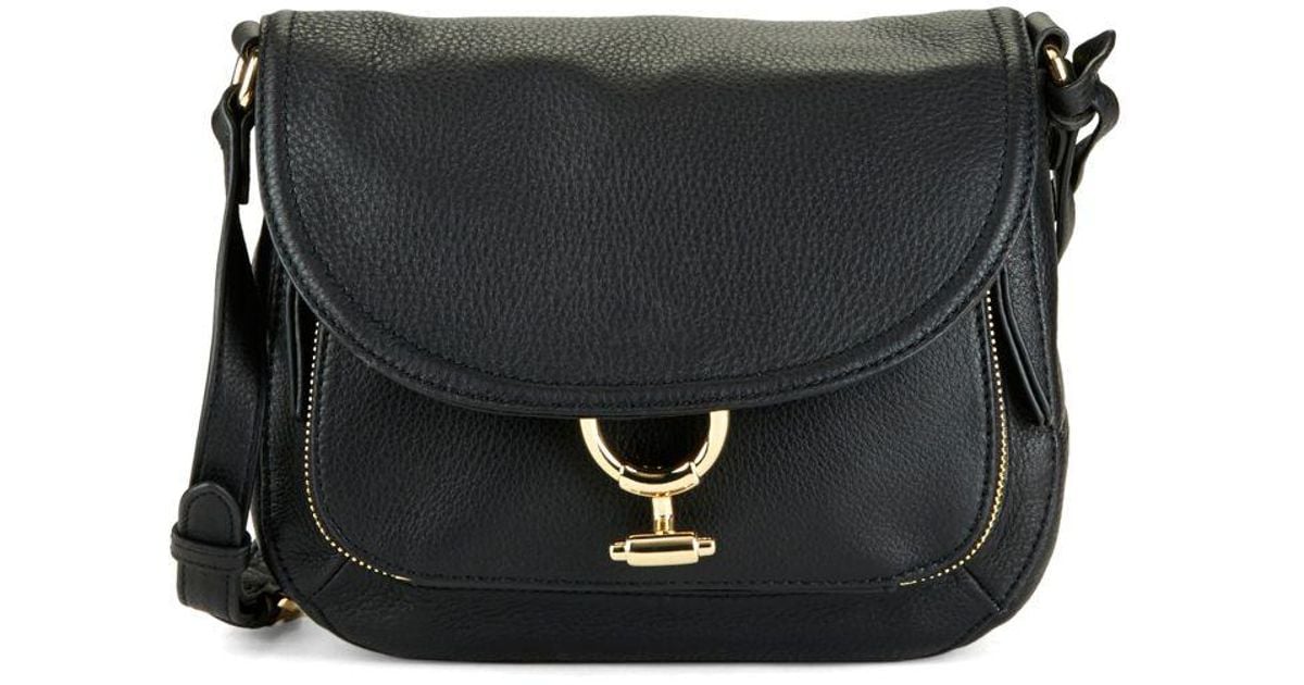 vince camuto maka leather crossbody bag