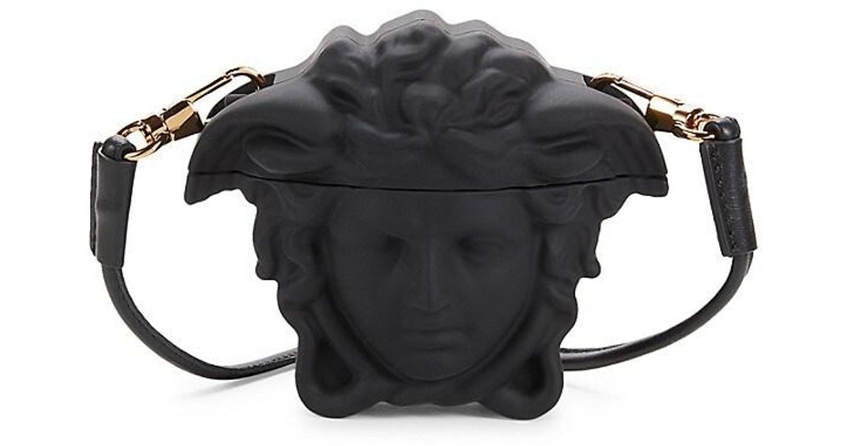 Versace Medusa Lanyard Airpods Pro Case in Black for Men | Lyst Versace Medusa Lanyard Airpods Pro Case in Black for Men | Lyst