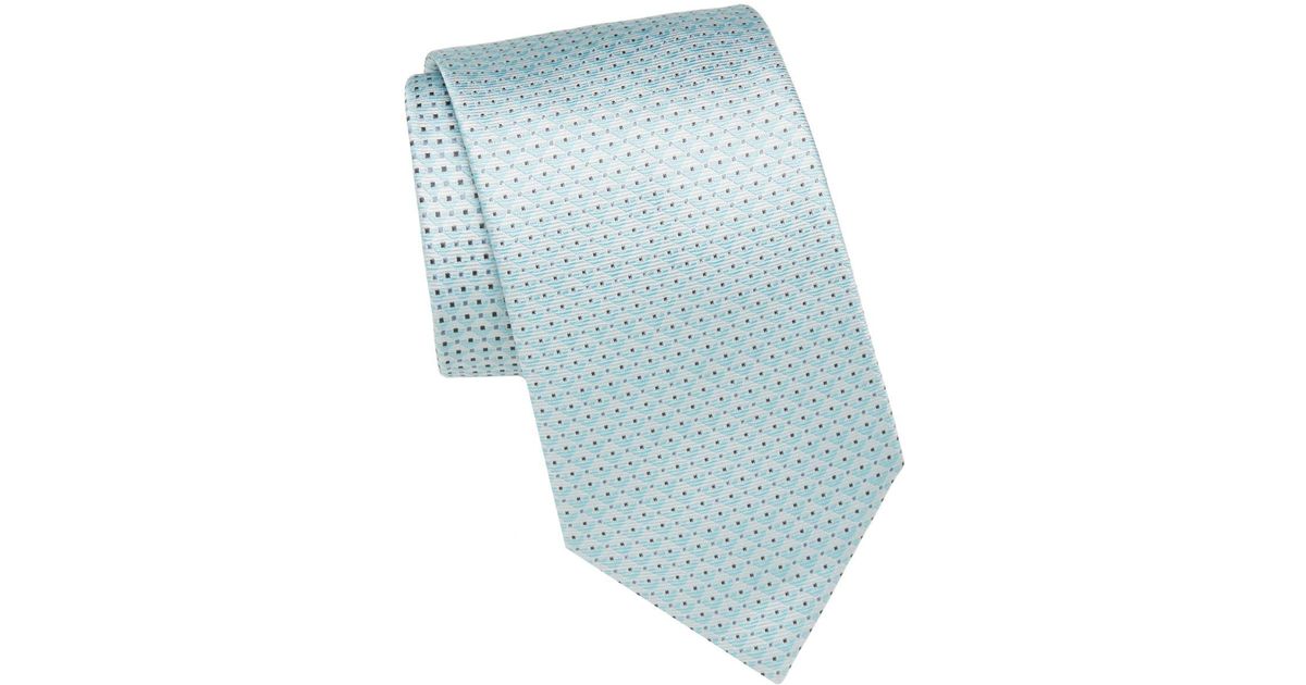 New $180 TOM FORD Royal Purple Houndstooth Check Print Silk Pocket Square