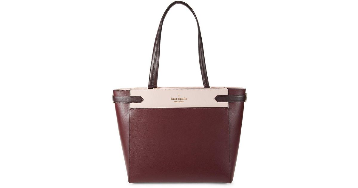 Kate Spade Laptop Top Handle Bag in Purple Lyst