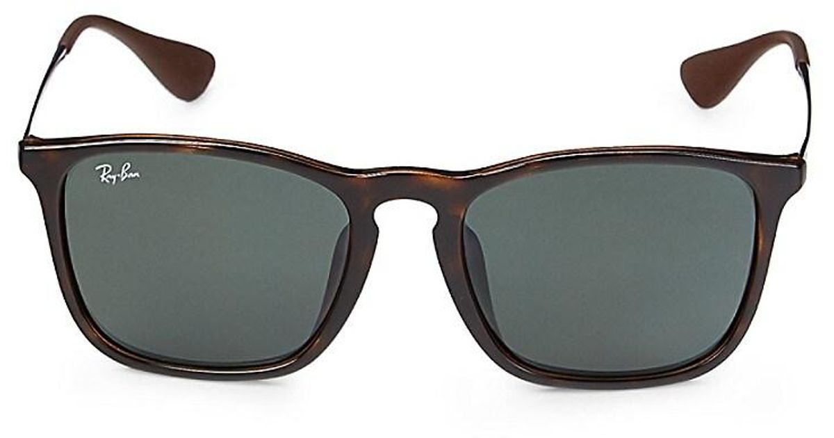 RayBan Rb4187f 54mm Chris Low Bridge Fit Sunglasses in Gray Lyst