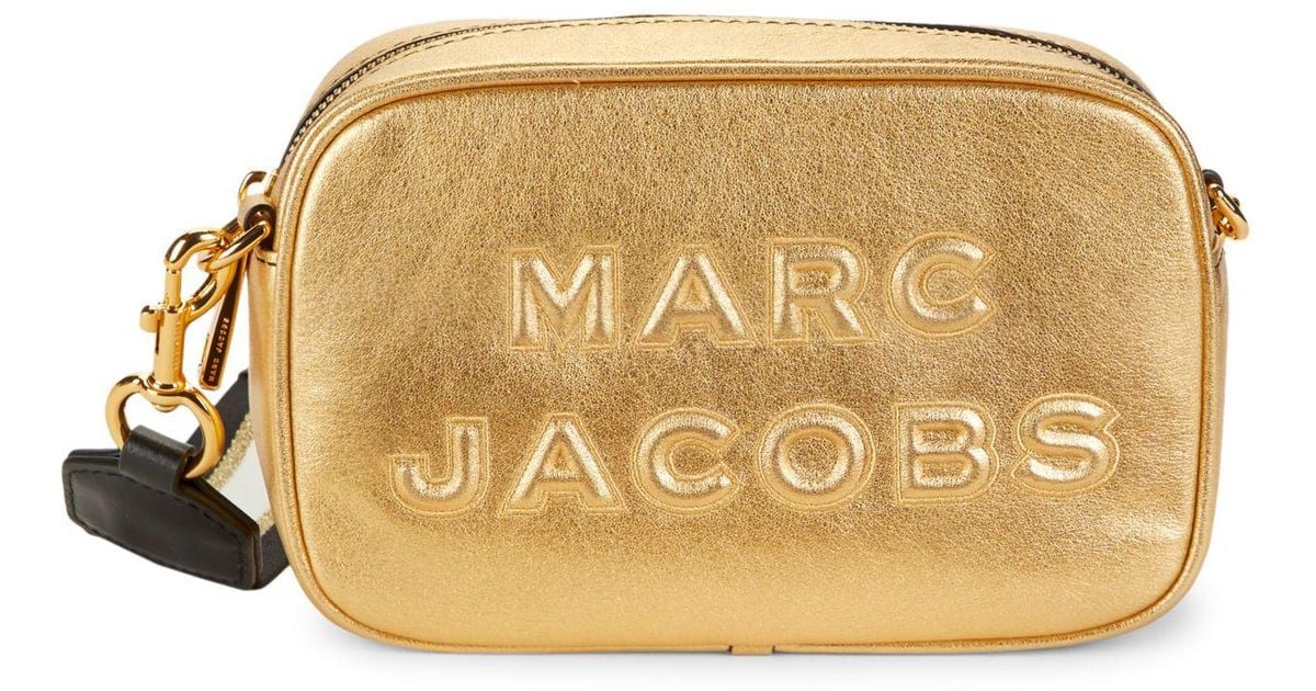Marc Jacobs Flash Metallic Leather Crossbody Lyst Canada
