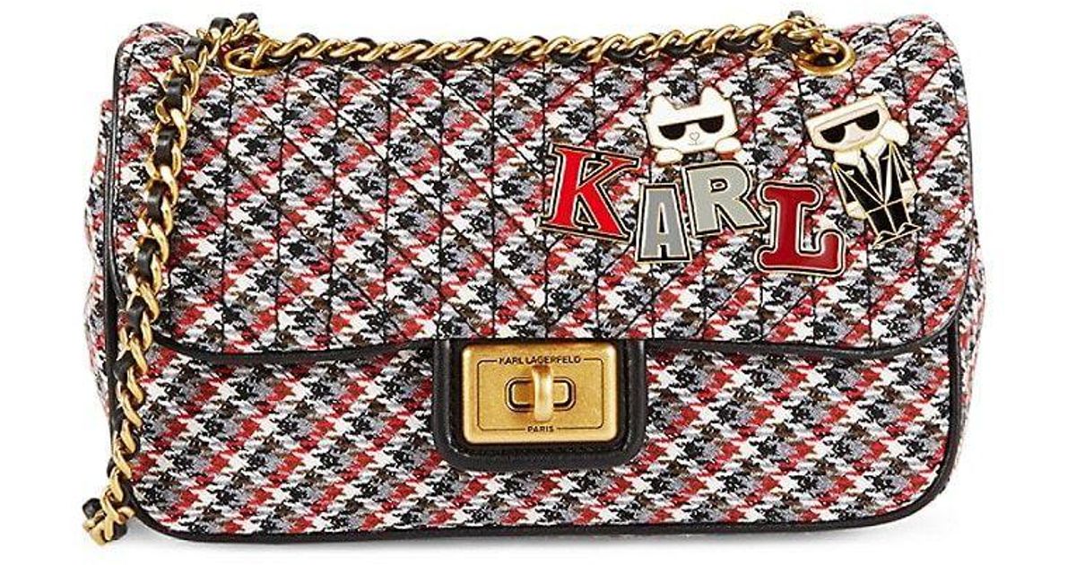 Karl Lagerfeld Agyness Shoulder Bag Lyst